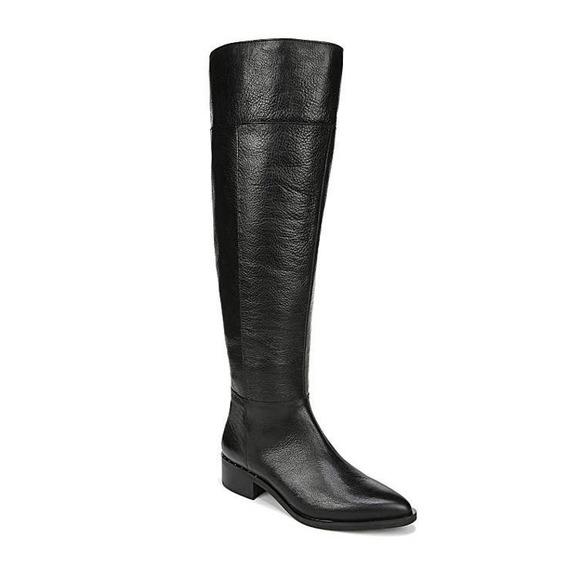 Franco Sarto Women's Black Tall Boot L-DAYA Size 9M NWOB - Picture 2 of 13